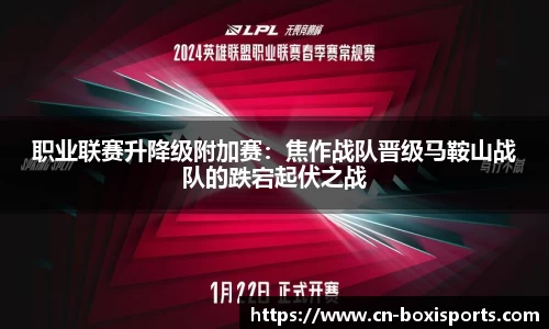 职业联赛升降级附加赛：焦作战队晋级马鞍山战队的跌宕起伏之战